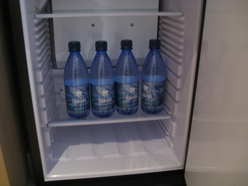 冷蔵庫の中の水状態