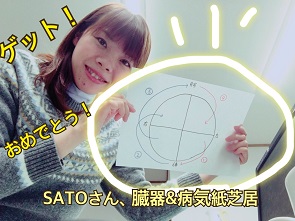 ＳＡＴＯさん、おめでとう！