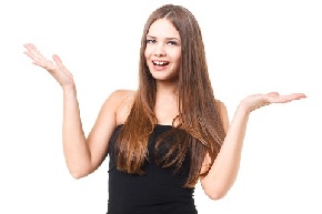外国人女性の？