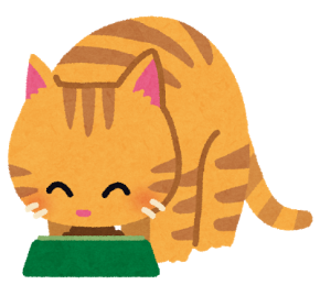 ごはんを食べる猫.png