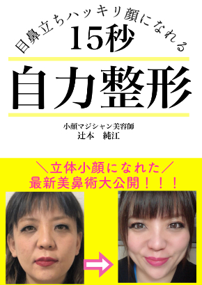 目鼻立ちハッキリ顔になれる 15秒自力整形本 目鼻立ちハッキリ顔になれる 15秒自力整形本