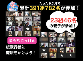 9ヶ月で391組782名が参加.png