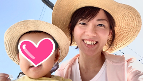 息子との麦わら帽子.jpg