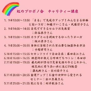 【オンラインzoom開催】第５回　虹のプロボノ会